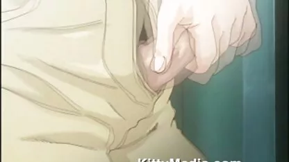 Um homem com uma foda video de sexo oral mulher quente jovem mulher com seios naturais na vagina